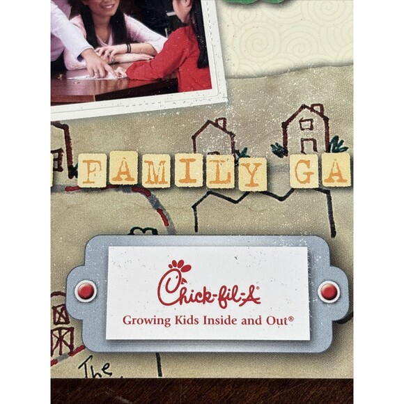 This is My Family Games Book from Chick-Fil-A 2006 Activity Booklet - Picture 3 of 6